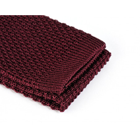 Cravate tricot couleur crinière, vue 3