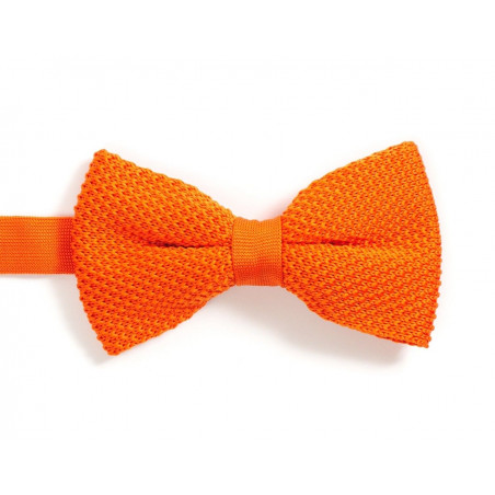 Noeud papillon orange coq