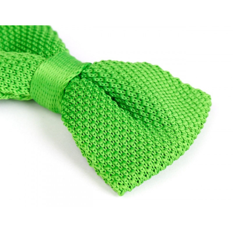 Noeud papillon vert grenouille, vue 2