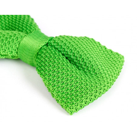 Noeud papillon vert grenouille, vue 2